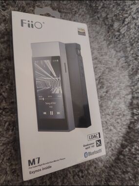 FiiO M7 High Resolution Lossless Music Player Bluetooth LDAC aptX HD New Sealed